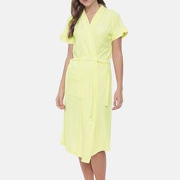 GOLDSTROMS Women Cotton Bath Robe With Belt-picture-13
