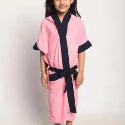 ELEVANTO Kids shawl collar Bath Robe-image-86