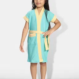 Be You Kids Terry Cotton Water Absorbent Bath Robe With Belt-picture-9