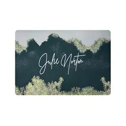 Kuber Industries Green Printed Rectangular Anti Skid Bath Rug image 5