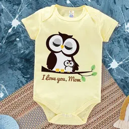 Babywish Infants Printed Comfortable Mother's Day Special Cotton Bodysuit-image-73