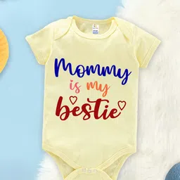 Babywish Infants Printed Comfortable Mother's Day Special Cotton Bodysuit-image-78