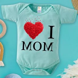 Babywish Infants Printed Comfortable Mother's Day Special Cotton Bodysuit-image-66