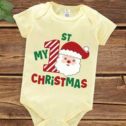 Babywish Infants Graphic Printed Cotton Bodysuit-image-80