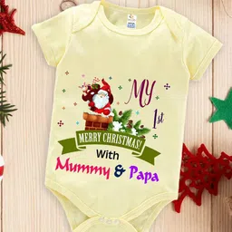 Babywish Infants Printed Cotton Bodysuit-image-28