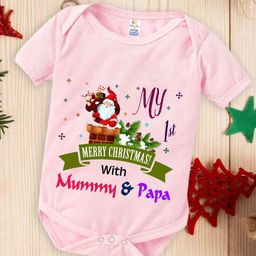 Babywish Infants Graphic Printed Cotton Bodysuit-image-68