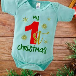 Babywish Infants Printed Cotton Bodysuit-image-87