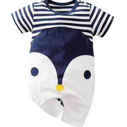 StyleCast x Revolte Infant Boys Striped Cotton Rompers-image-71