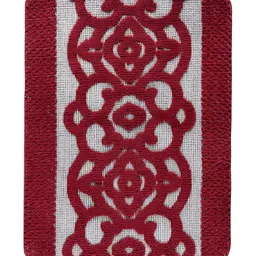 Saral Home Maroon 3000 GSM Microfiber Bathmat-image-69