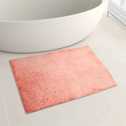Living scapes by Pantaloons Peach-Coloured Textured Pure Cotton 1600 GSM Bath Rug-picture-27