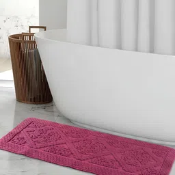 Saral Home Maroon Cotton Antiskid Floor Runner-image-44
