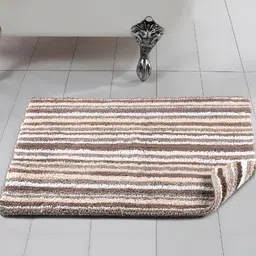 Saral Home Brown 1600 GSM Cotton Bath Rugs-image-53