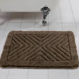 Saral Home Brown 1000 GSM Microfiber Bath Rugs-image-88
