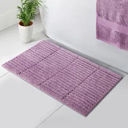 OBSESSIONS Magenta Textured 2000 GSM Anti Skid Bath Rug-image-63