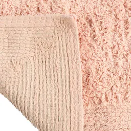 SASHAA WORLD Peach-Colored Set of 2 2000 GSM Bath Rug & Contour Mat image 5