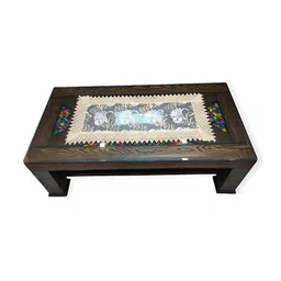MONKDECOR White & Cream Embroidered Table Runner-39
