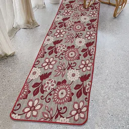 Saral Home Maroon Printed Cotton Runners-54