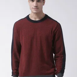 Club York Men Rust & Grey Pullover-picture-39