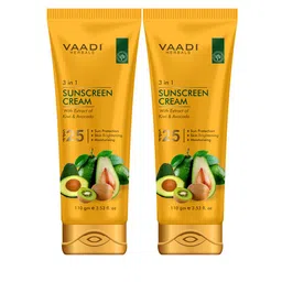 Vaadi Herbals Set of 2 Kiwi & Avocado Extract 3-In-1 SPF 25 Sunscreen Cream - 110 g each-55