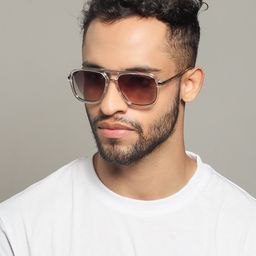 IDEE Men Square Sunglasses With UV Protected Lens IDS2913C3SG-9