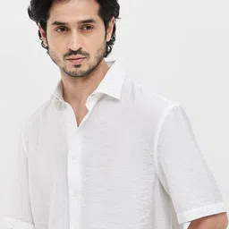 RARE RABBIT Men Flo  Regular Fit Horizontal Opaque Striped Shirt-image-26