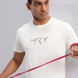 HRX by Hrithik Roshan Abstract Printed T-shirt-image-57
