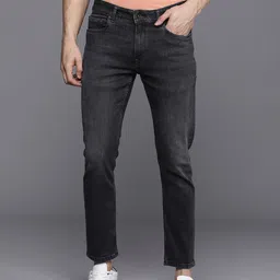 Louis Philippe Jeans Men Smart Skinny Fit Mid-Rise Light Fade Stretchable Jeans-picture-15