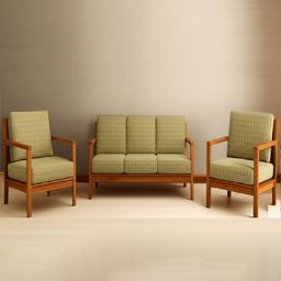 Cortina Beige 5 Seater Soft Bubble Stretchable Solid Sofa Slipcovers-image-93