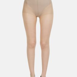 N2S NEXT2SKIN Women Beige Solid Low Denier Sheer Pantyhose Stockings-image-11