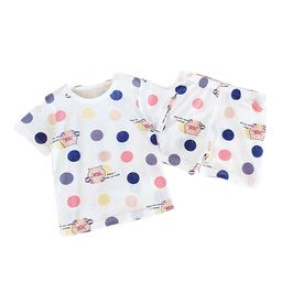 StyleCast x Revolte Girls Polka Dots Printed Pure Cotton T-Shirt & Shorts-picture-12