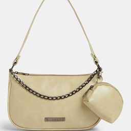 Caprese Textured Baguette Hobo Bag With Pouch-picture-17