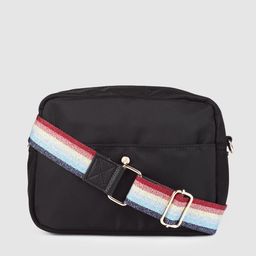Accessorize London Women Faux Leather Rainbow Strap Sling Bag-image-52