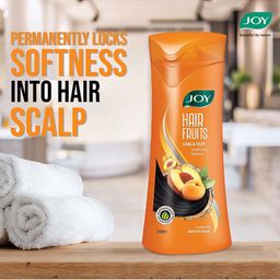 JOY Set of 2 Apricot & Peach Conditioning Shampoo for Long & Silky Hair - 340ml Each image 5