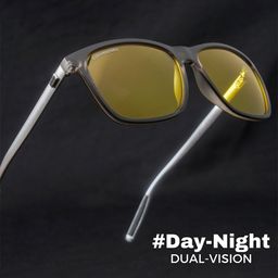 Eyewearlabs Rectangle Lens with Polarised and UV Protected Sunglasses SC3EL1012 image 3