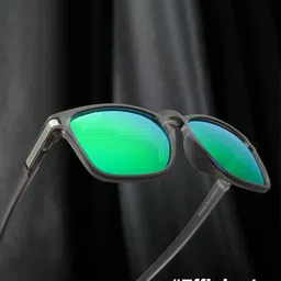Eyewearlabs Rectangle Lens with Polarised and UV Protected Sunglasses SC2EL1139 image 5