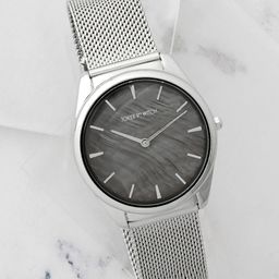 JOKER & WITCH Women Black Dial & Silver Toned Bracelet Style Straps Analogue Watch-19