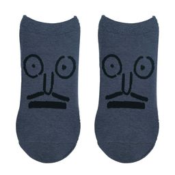 TOFFCRAFT Grey Patterned Cotton Shoe Liners-51
