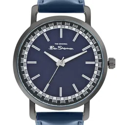 BEN SHERMAN Men Leather Analogue Watch BS089U-57