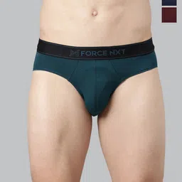 Force NXT Pack Of 3 Anti Microbial Assorted Basic Briefs MNFL-35-R3-ASST-C2-PO3-picture-35
