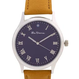 BEN SHERMAN Men Textured Dial & Leather Straps Analogue Watch BS101UT-image-78