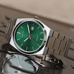 SWADESI STUFF Men Dial & Bracelet Style Straps Analogue Watch SDS 151 GREEN 99-50