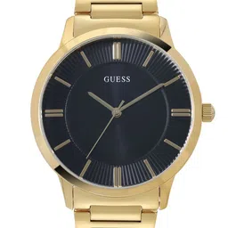 GUESS Men Textured Dial & Straps Analogue Watch U0990G6M-10