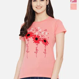 Fabflee Pack Of 3 Typography Printed Regular Fit Pure Cotton Casual T-Shirt-picture-46
