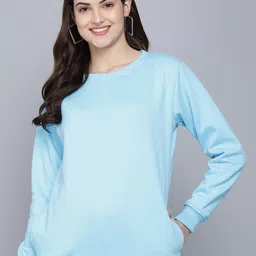 FLAMBOYANT Women Solid Sweatshirt-picture-58