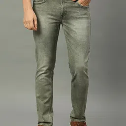 ROCKING SWAMY Men Clean Look Light Fade Slim Fit Cotton Jeans-image-6