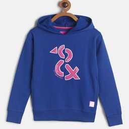 TALES & STORIES Girls Blue Printed Sweatshirt-image-29