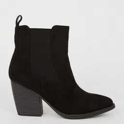 DOROTHY PERKINS Mid-Top Block Heel Chelsea Boots-19