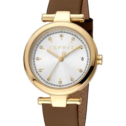 ESPRIT Women Leather Straps Analogue Watch ES1L393L0035-36