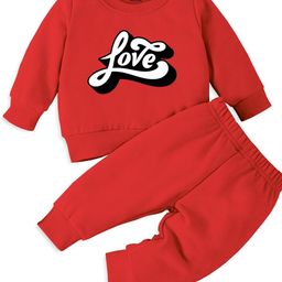 x2o Kids Printed Sweatshirt with Joggers-12