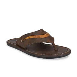 SHENCES Men Brown Sandals-image-24